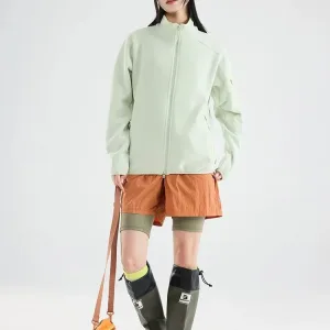 AAA Luxury Archaeopteryx Coat Green Wool Lambswool Fleece Simple And Versatile Daily Commute Winter