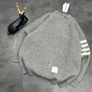 Reps High Quality Thom Browne Coat Red Autumn Winter