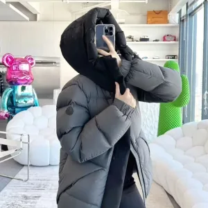 High Quality AAA Moncler Cotton-Padded Coat Black Down