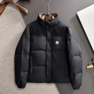 High Quality Monk Long-Sleeved Shirts Red Goose Down Duck Nylon Premium Quality Zippered Pocket