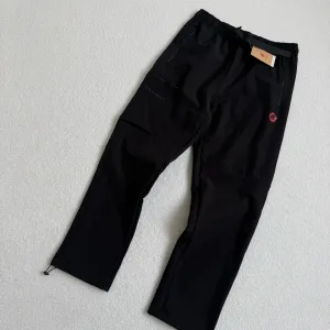 High Quality Designer Mammut Casual Pants Black Fleece Unrestricted Movement Quick-Drying Urban Commuting Winter Abrasion-Resistant Fabric