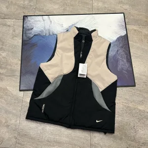 Luxury Nike Vest Black Down Color Blocking
