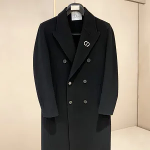 Super Clone Dior Overcoat Ash Wool Cashmere Autumn Winter And