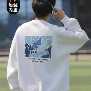 High Quality The North Face Sweatshirt Black Cotton Fleece Patch