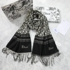 Luxury AAA Dior Overcoat Red Cashmere Down Jacquard Sophistication Autumn Winter And