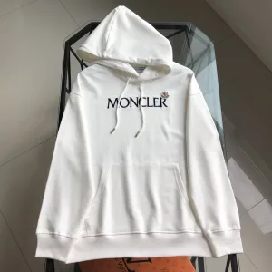 High Quality Moncler Hoodie Red Autumn Winter