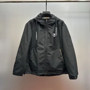 High Quality Burberry Outerwear Black Suitable For All Seasons Autumn