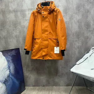 Super Clone Moncler Coats Red Gore-Tex Goose Down Autumn Winter Windproof Cuffs