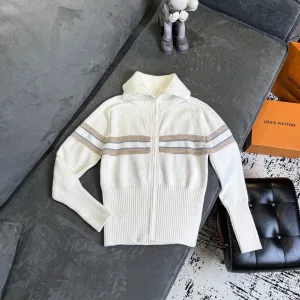 Reps Super Clone Dior Sweaters Red Jacquard Winter