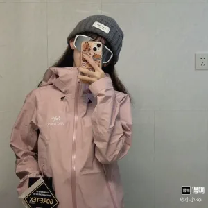 Luxury Super Clone Archaeopteryx Outerwear Red Gore-Tex Simple And Versatile Outdoor Waterproof