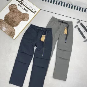 High Quality Luxury Patagonia Trousers Black Gore-Tex Duck Down Woven Fabric Winter Adjustable Waistband