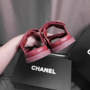 High Quality Chanel Shorts Red Denim Easy To Match