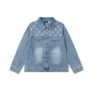 Aaa Luxury Louis Vuitton Denim Outerwear