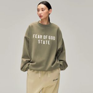 High Quality Luxury Fear Of God Fleece Hoodies