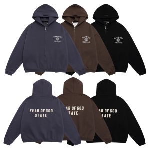 Designer High Quality Fear Of God Fleece Jacket