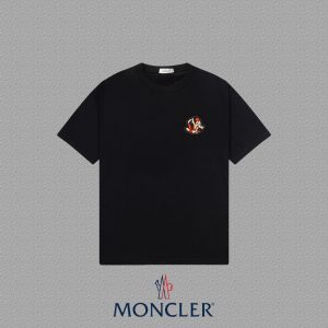 Designer Aaa Moncler Heavyweight Fabric Short-Sleeved T-Shirt