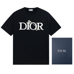 Luxury 1:1 Dior Cotton Short-Sleeved T-Shirt For Spring