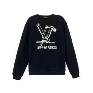 Designer Super Clone Louis Vuitton Hoodie Color Cotton Pure Wool