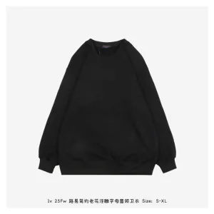Reps High Quality Louis Vuitton Sweatshirt Ash Cotton Pure