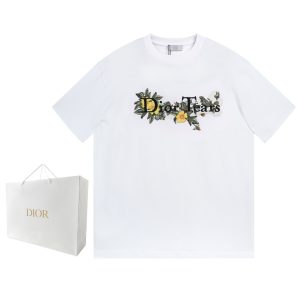 High Quality Dior Cotton Short-Sleeved T-Shirt For Spring