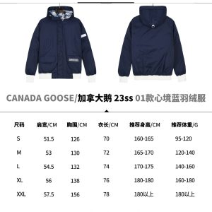 Luxury Canada Goose Cotton Jacket For Winter