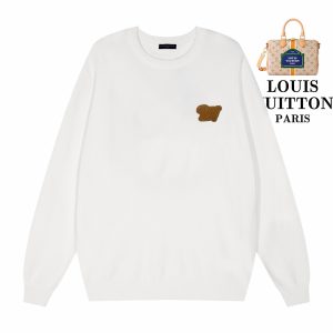 Aaa Louis Vuitton Leather Sweater For Autumn