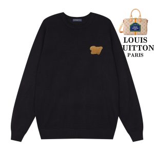 Aaa Louis Vuitton Leather Sweater For Autumn