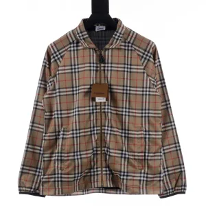 Designer Burberry Coat Red Cotton Genuine Leather Side Pockets