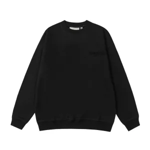High Quality Fear Of God Sweatshirt Black