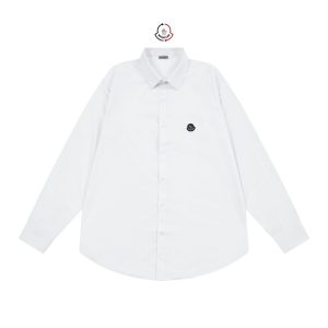 Designer High Quality Moncler Bamboo Long-Sleeved Shirt