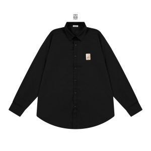 High Quality Luxury Loewe Bamboo Long-Sleeved Shirt