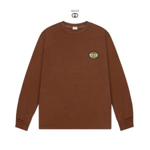 Designer High Quality Gucci Fleece Long-Sleeved Base Layer