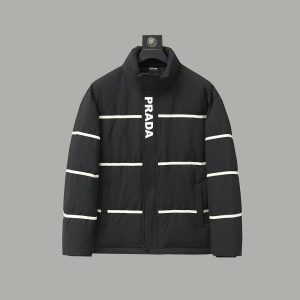 High Quality Luxury Prada Polyester Coats