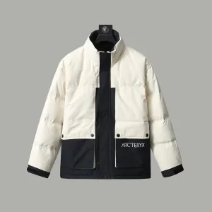 High Quality Super Clone Archaeopteryx Coat Black Duck Down Polyester Fiber Patch