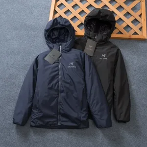 High Quality Luxury Toms Coat Black Cotton Nylon Fleece Autumn Winter Late Early
