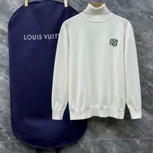 Luxury Louis Vuitton Wool Outerwear For Winter
