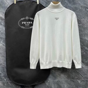 High Quality Luxury Prada Wool Outerwear For Autumn