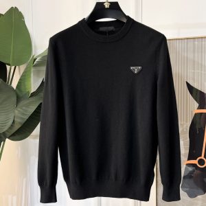 Luxury Designer Prada Wool Shirts For Autumn
