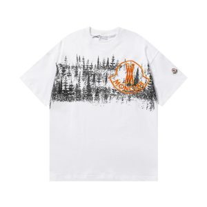 High Quality Luxury Moncler Short-Sleeved T-Shirt For Early Spring
