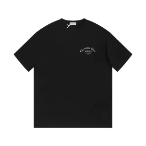 Super Clone Dior Short-Sleeved Shirts Ash Cotton Simple And Elegant