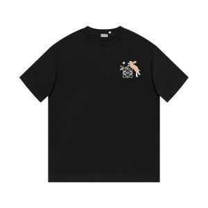 High Quality Loewe Cotton Short-Sleeved Shirts