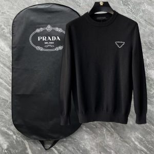 Designer High Quality Prada Wool Outerwear For Autumn