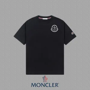 High Quality Designer Moncler Heavyweight Fabric Short-Sleeved T-Shirt
