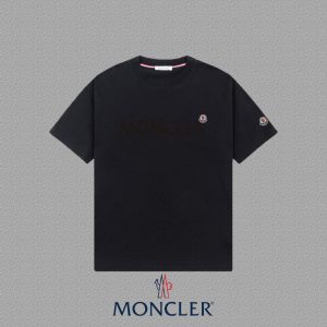 1:1 Designer Moncler Heavyweight Fabric Short-Sleeved T-Shirt