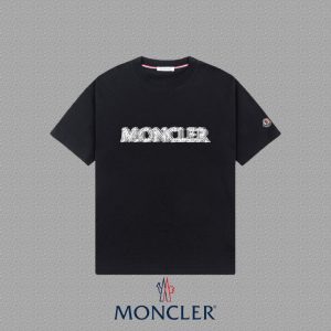 Designer Moncler Heavyweight Fabric Short-Sleeved T-Shirt