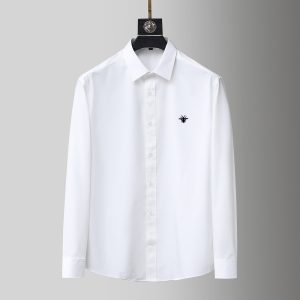 Luxury Dior Cotton Long-Sleeved Shirt