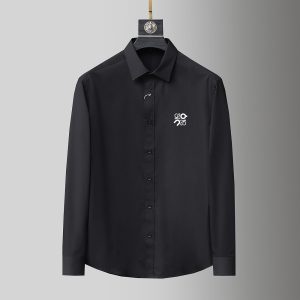 Aaa High Quality Loewe Cotton Long-Sleeved Shirt