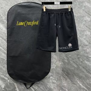 Designer Moncler Cotton Shorts For Spring
