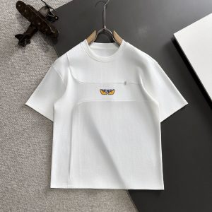 High Quality Fendi Heavyweight Fabric T-Shirt For Spring
