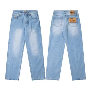 Reps Designer Stussy Trousers Color Denim